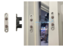 Magnetico Invisibile per Chiusura con doppio Cilindro mm.75x15x50h zama Nichel Satinato | Saletta